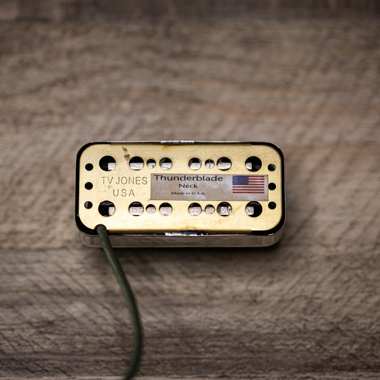 TV Jones Thunder’Blade Neck Bass Pickup, Nickel-NEW