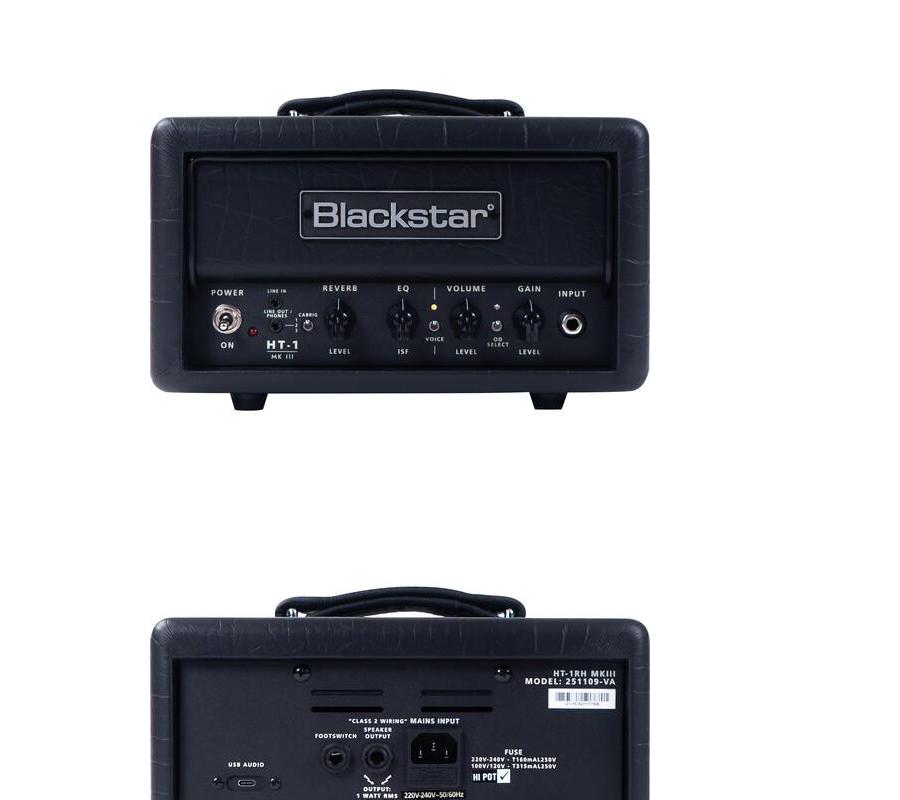 Blackstar HT-1RH MK III 1-watt Tube Amplifier Head-NEW