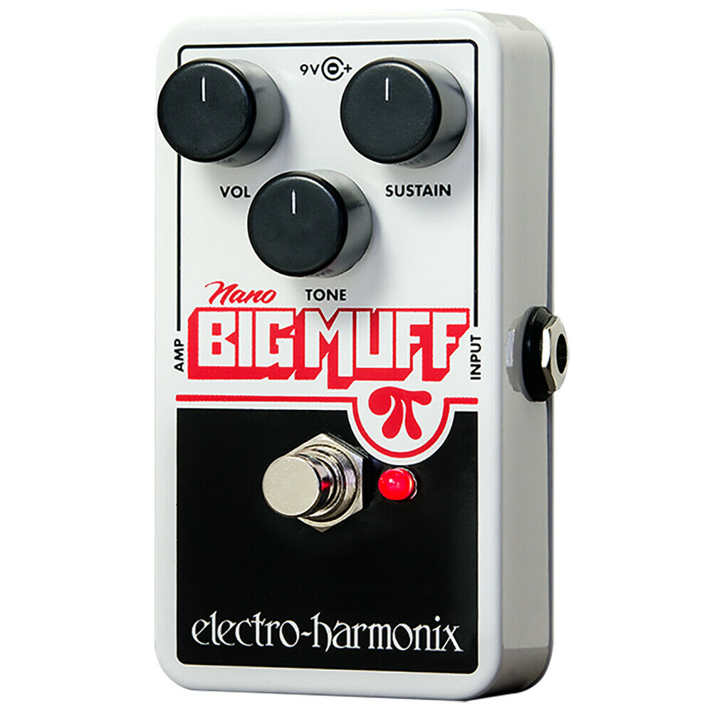 Electro Harmonix Nano Big Muff Pi Distortion Fuzz Guitar Effects Pedal