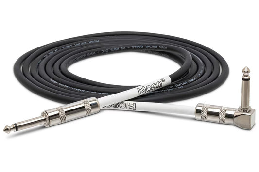 Hosa GTR-215R Straight to Right Angle Guitar Cable - 15 foot-NEW