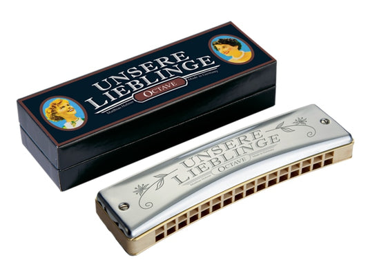 Hohner Unsere Lieblinge 32-Hole Octave Harmonica Key of G-NEW