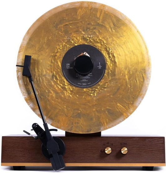 Fuse GLD Vertical Record Player Without Speakers Fuse Audio