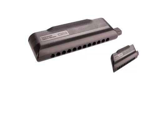 Hohner 7545-BB CX-12 Black; Key of Bb- Professional series- NEW