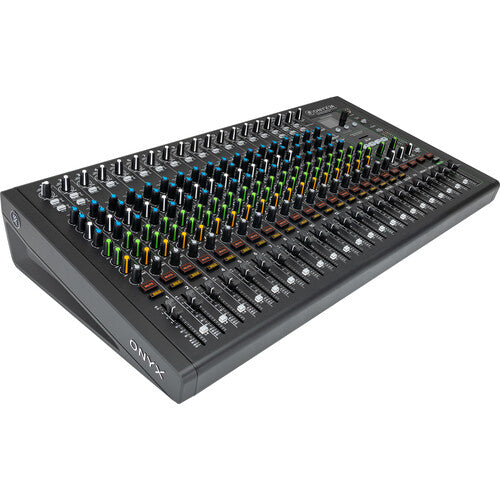 Mackie Onyx24 24-channel Analog Mixer with Multi-track USB-NEW