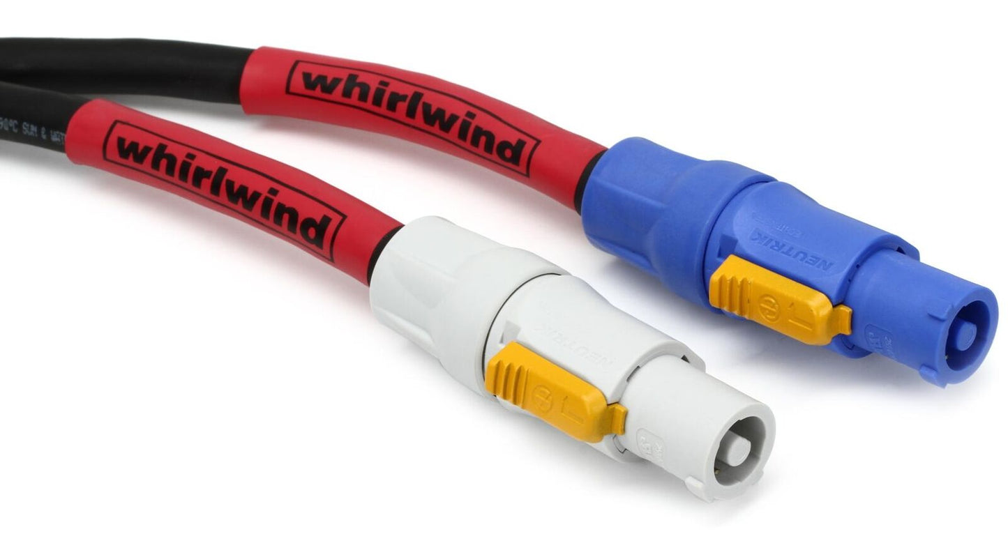 New - Whirlwind NAC3-025 powerCON A to B Cable - 25 foot