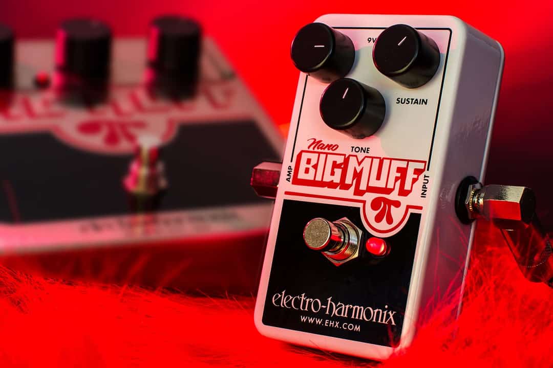 Electro Harmonix Nano Big Muff Pi Distortion Fuzz Guitar Effects Pedal