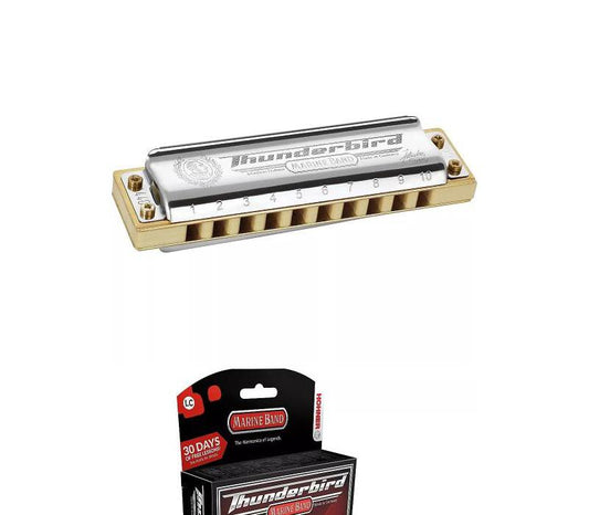 Hohner Marine Band Thunderbird Harmonica - Key of Low D - New