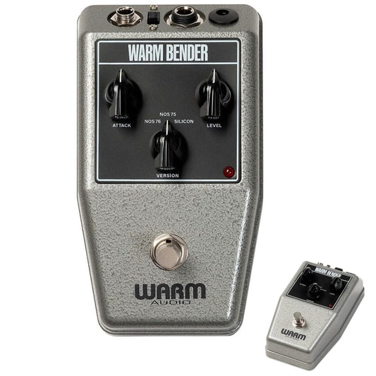 New - Warm Audio Warm Bender Fuzz Effects Pedal Silver