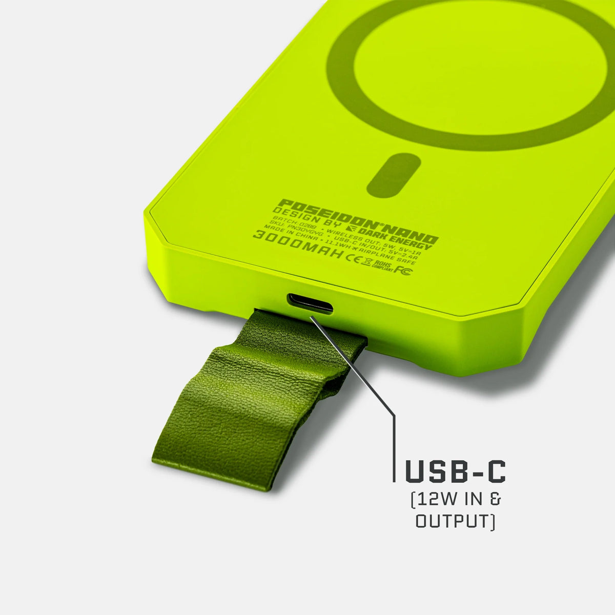 Poseidon Nano Waterproof MagSafe-Ready Power Bank