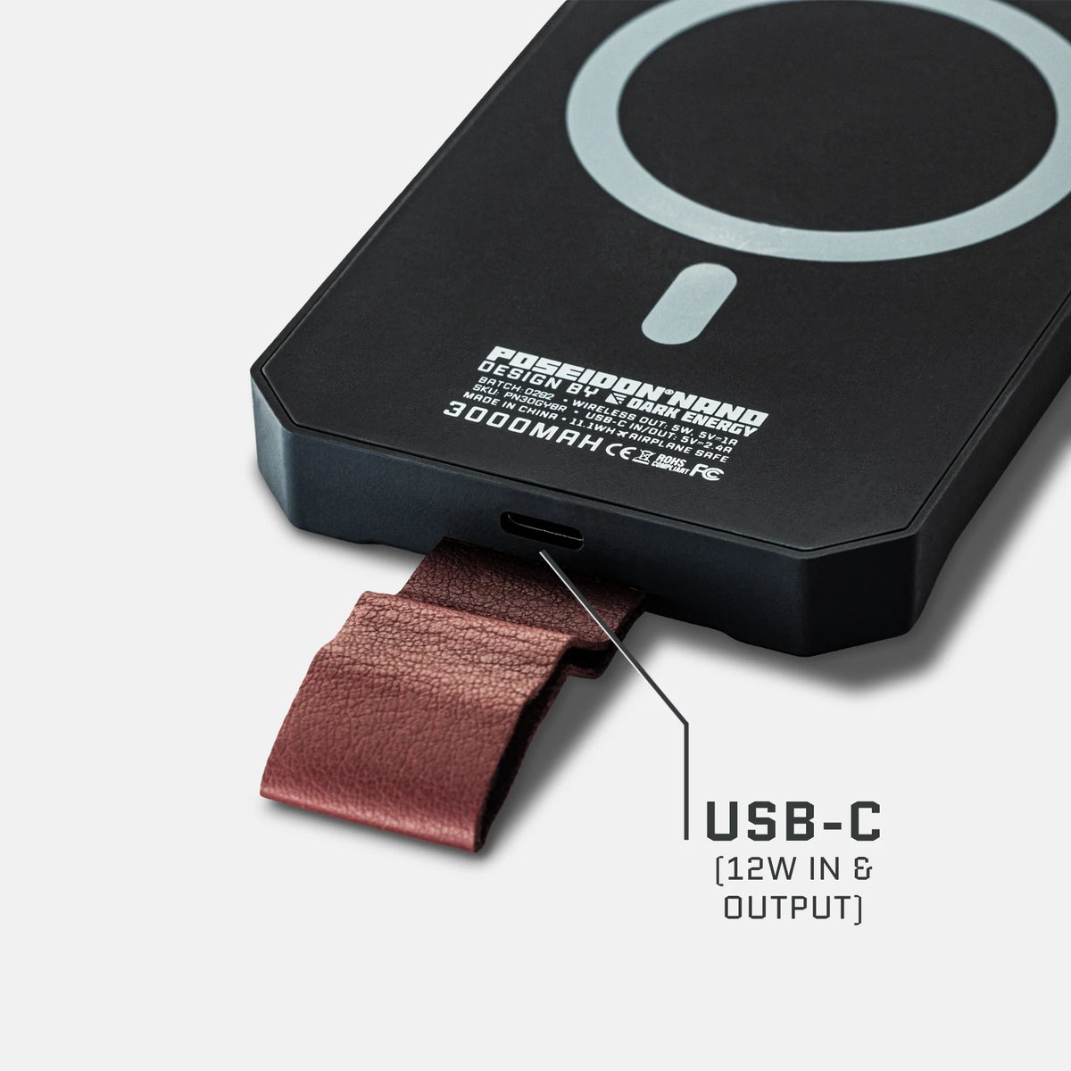 Poseidon Nano Waterproof MagSafe-Ready Power Bank