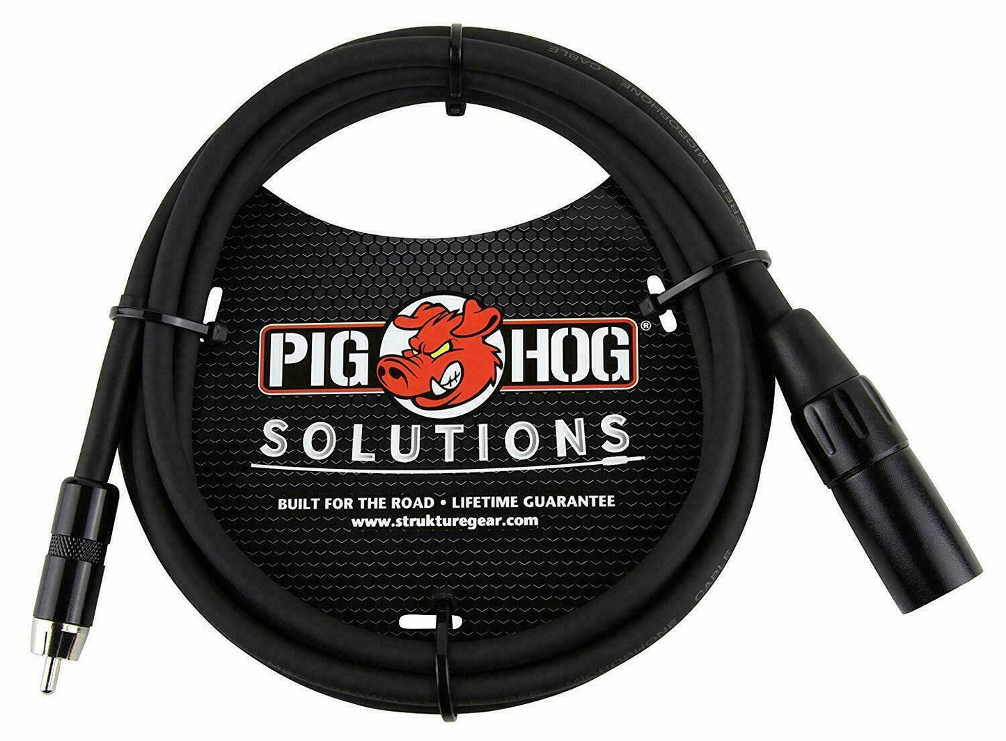 New - Pig Hog PX-XMR06 6 foot ft Solution XLR Male to RCA Male Audio Cable Adapter Plug Cord