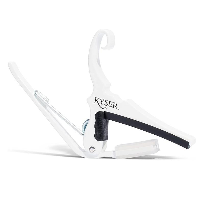Kyser 6 String Quick-Change Capo -White NEW