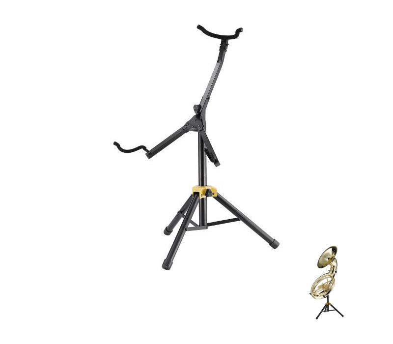 Hercules DS551B Sousaphone Heavy Duty Folding Compact TriPod Stand-NEW