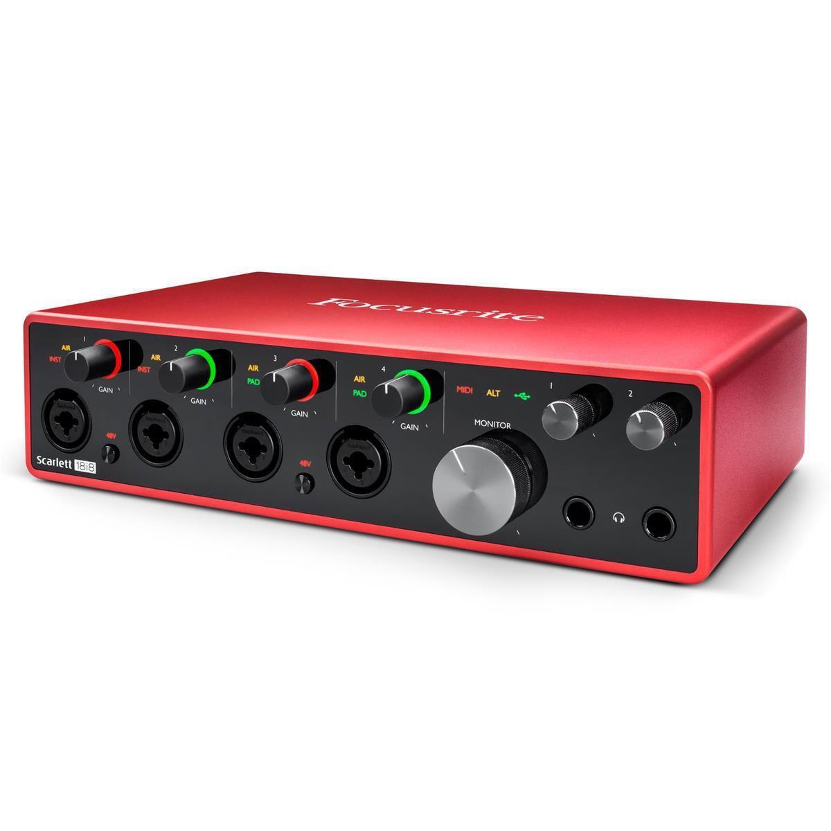 New - Focusrite Scarlett 18i8 3rd Gen USB Audio Interface