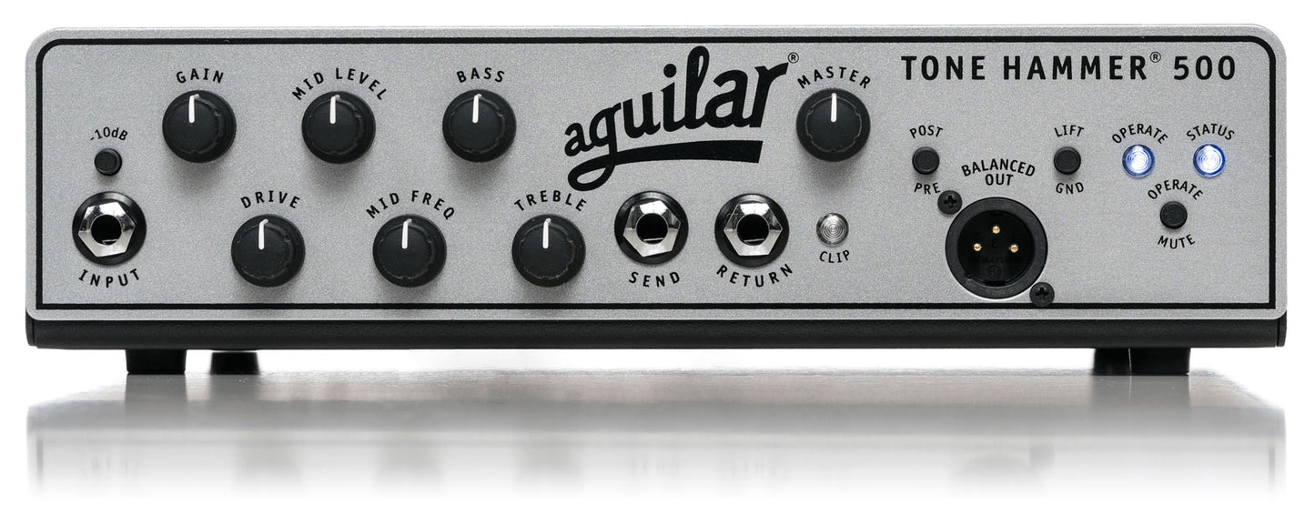 Aguilar TH 500 V2  Tone Hammer Gen 2 Bass Amp Head-NEW