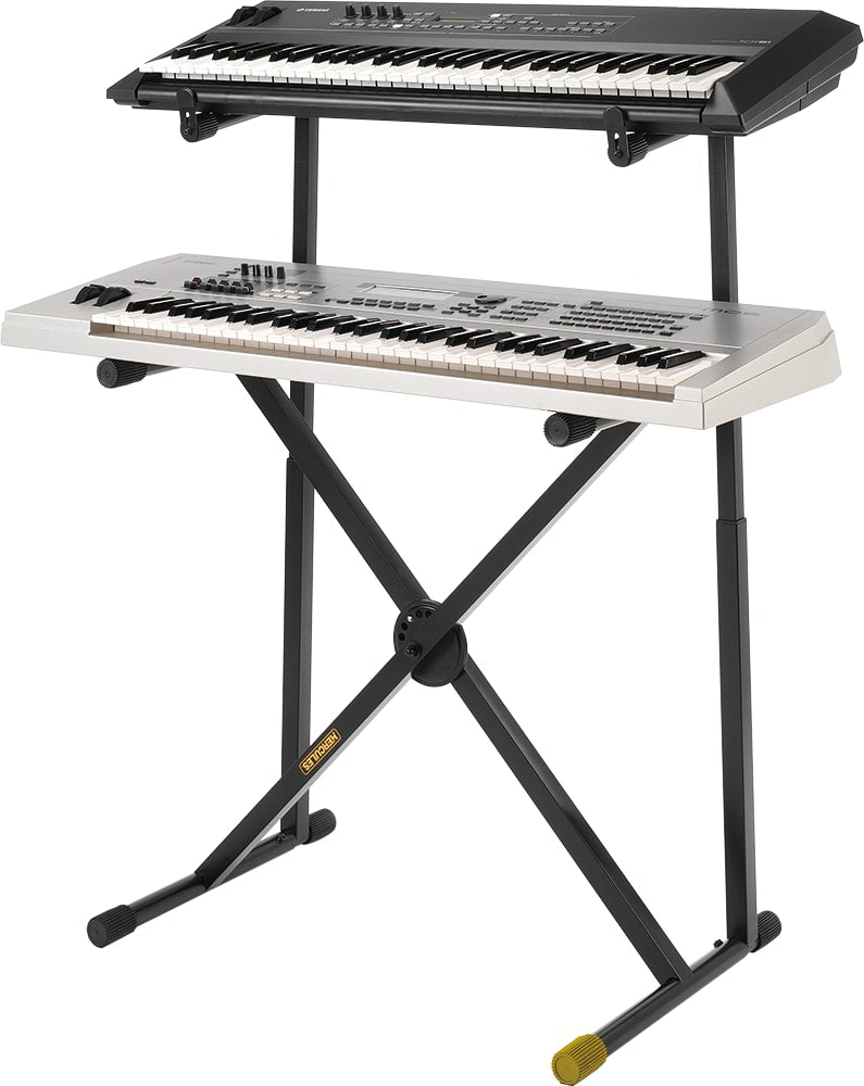 Hercules Stands KS210B EZ-LOK Double Tier X Keyboard Stand -NEW