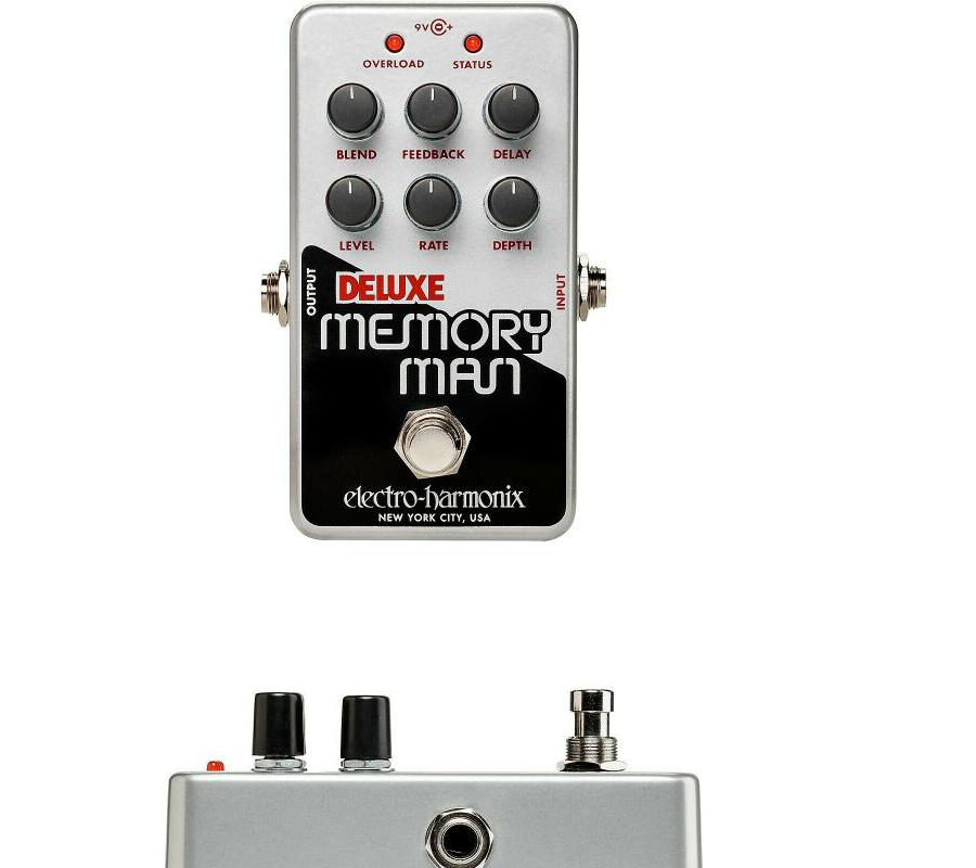 New - Electro-Harmonix Nano Deluxe Memory Man Analog Delay/Chorus/Vibrato Pedal