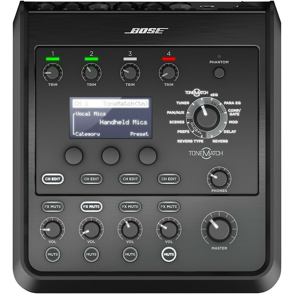 New - Bose T4S 4-channel ToneMatch Mixer