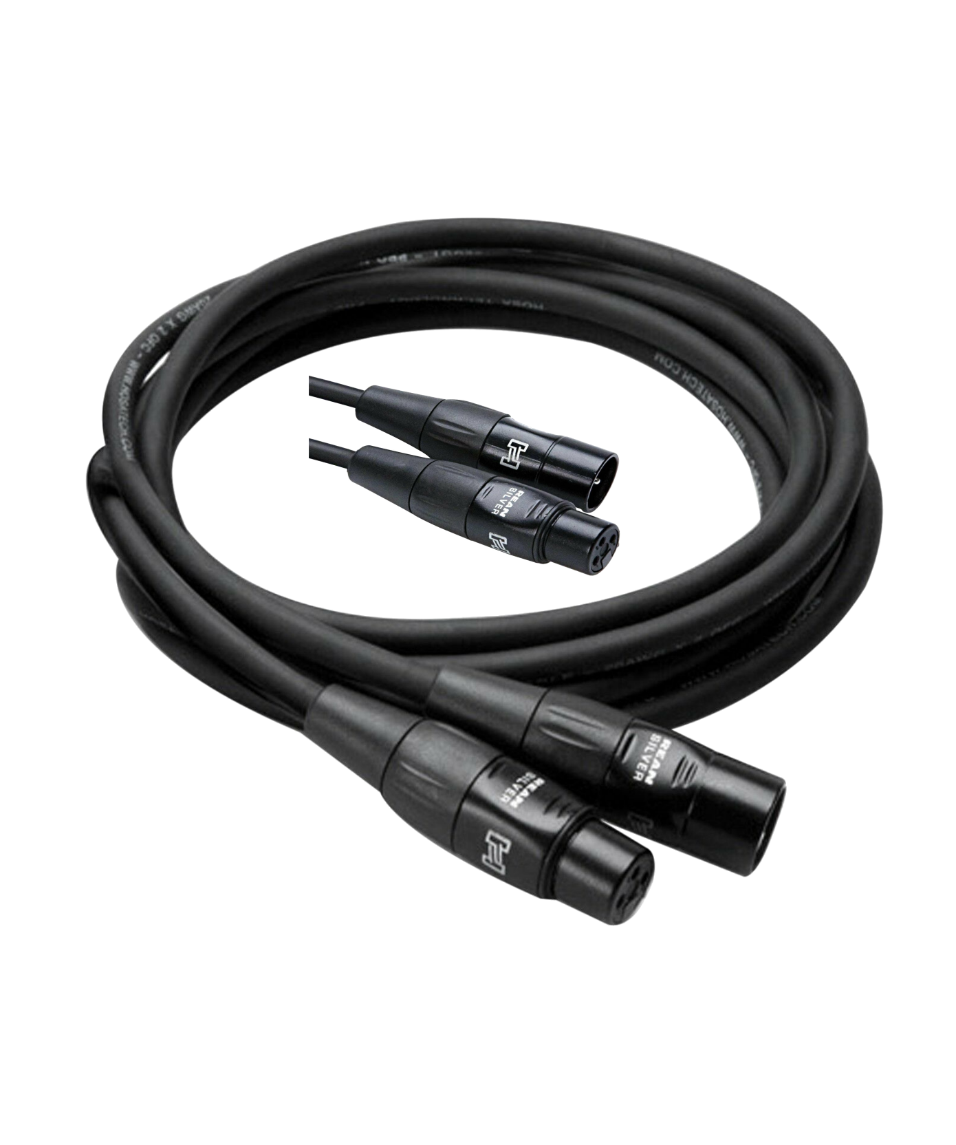 NEW - Hosa Pro Microphone Cable, Neutrik REAN Connectors REAN XLR3F to XLR3M, HMIC-010 (10 Feet)