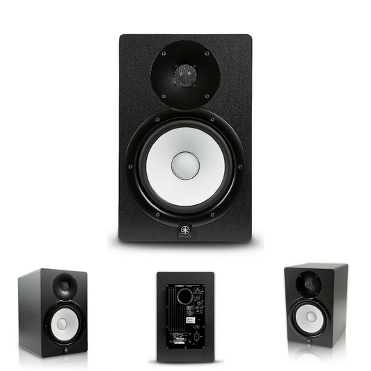 New - Yamaha Black HS8 8 inch Powered Studio Monitor