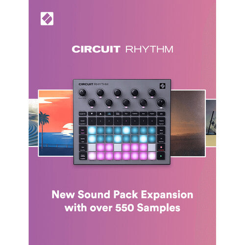 Novation Circuit Rhythm Groovebox and Standalone Sampler