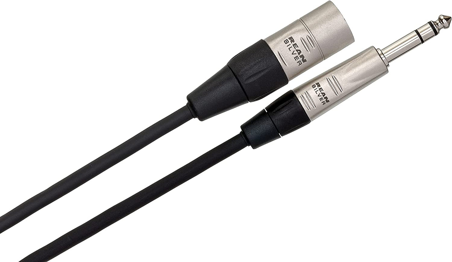 New - Hosa Pro Balanced Interconnect  1/4-inch TRS Male to XLR3 Male - 100 foot