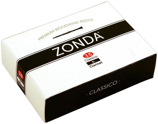 Zonda ZC3035 Classico Bb Clarinet Reed - 3.5 (10-pack)-NEW