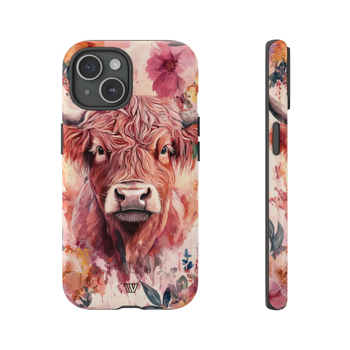 Tough Protective Phone Case Dual-Layer HIGHLAND COW