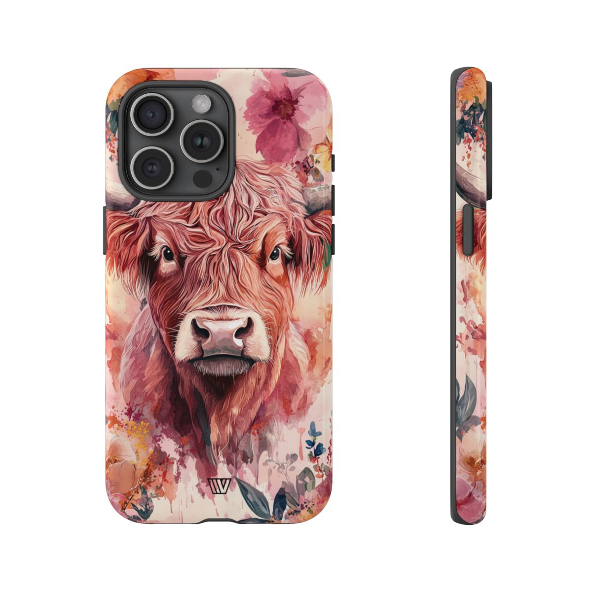 Tough Protective Phone Case Dual-Layer HIGHLAND COW
