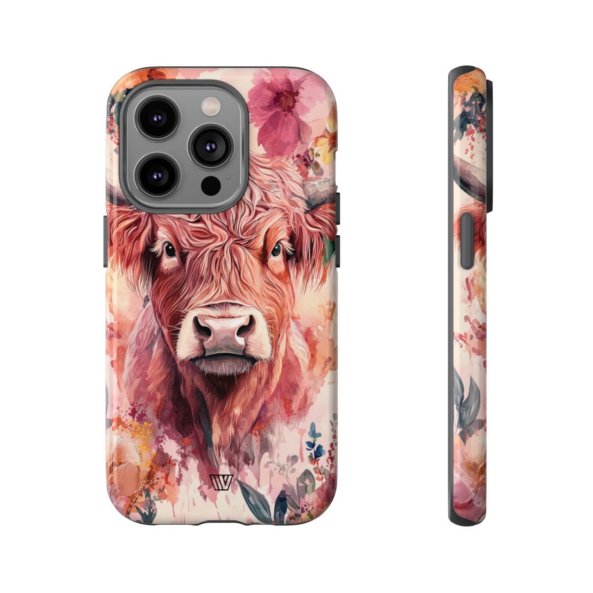 Tough Protective Phone Case Dual-Layer HIGHLAND COW