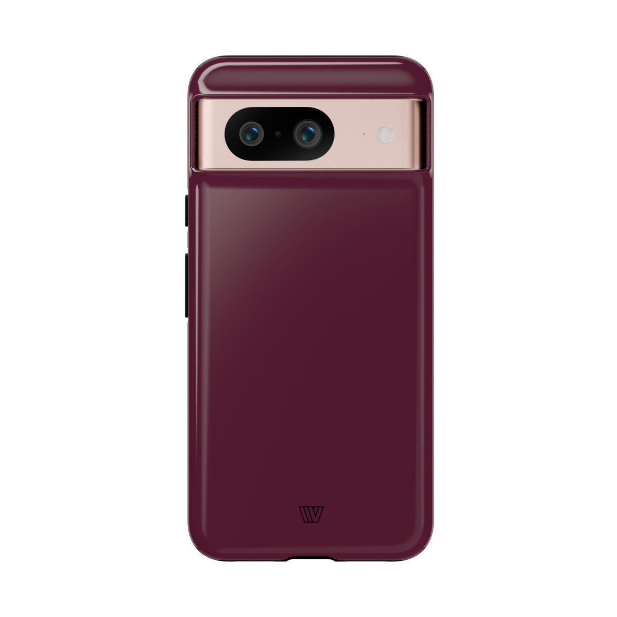 Tough Phone Case Wine Berry Protective Dual-Layer Polycarbonate Shell