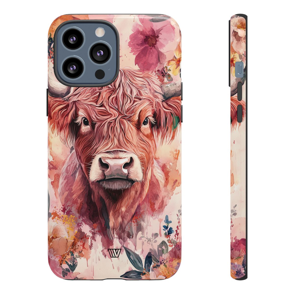 Tough Protective Phone Case Dual-Layer HIGHLAND COW