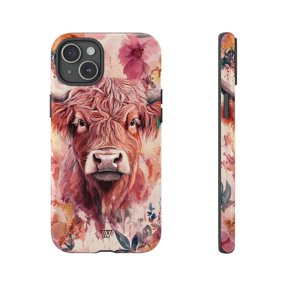 Tough Protective Phone Case Dual-Layer HIGHLAND COW