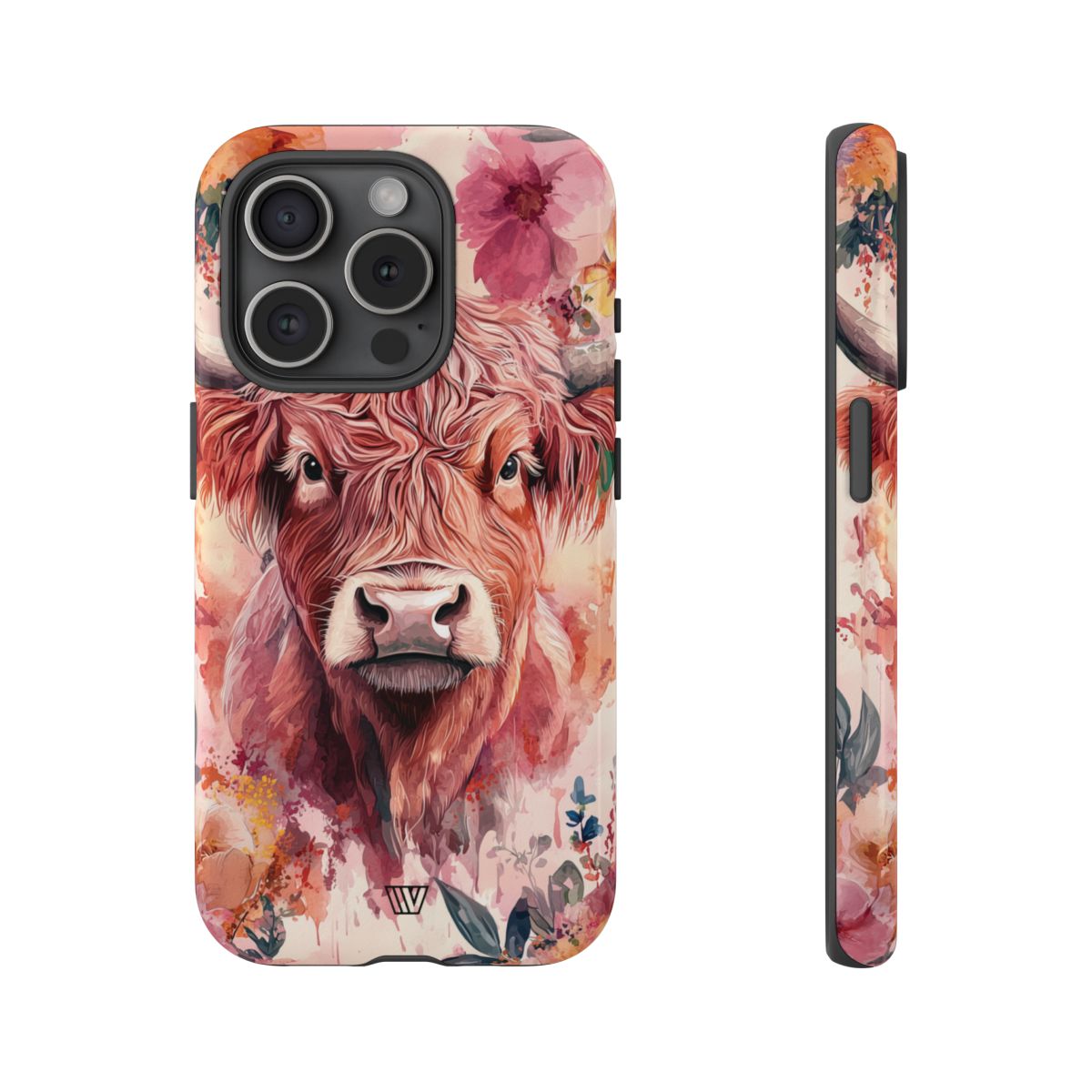 Tough Protective Phone Case Dual-Layer HIGHLAND COW