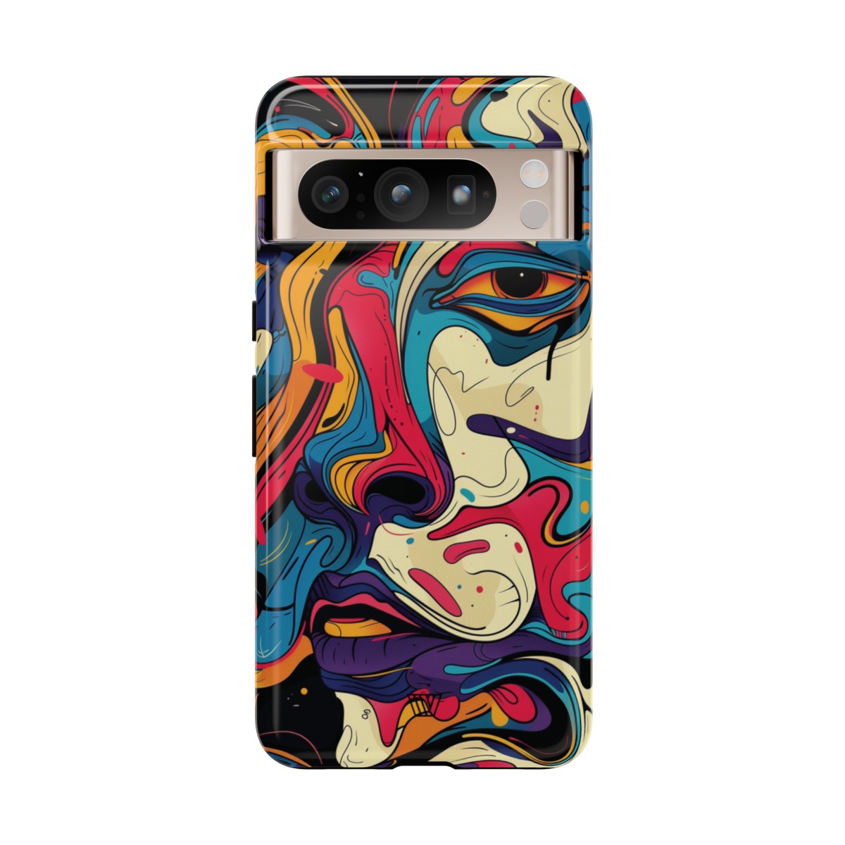 Tough Impact Resistant Phone Case ABSTRACT GAZE