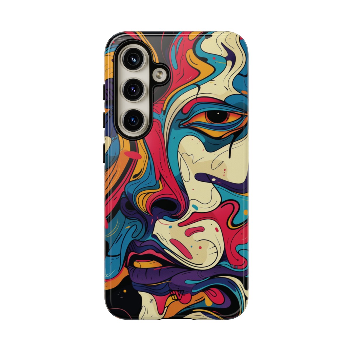 Tough Impact Resistant Phone Case ABSTRACT GAZE
