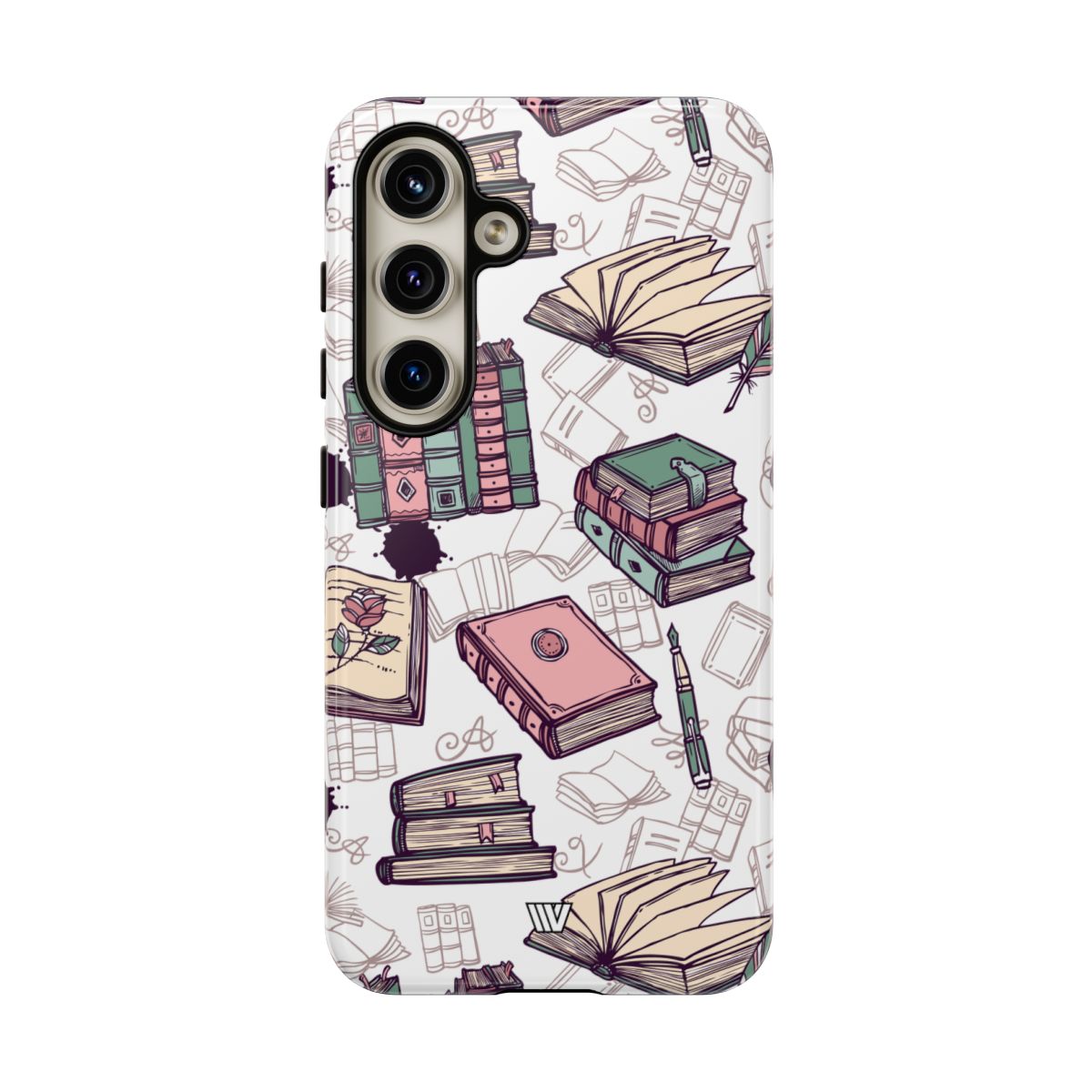 Tough Phone Case Impact Resistant Dual-layer Protective - BOOK LOVER