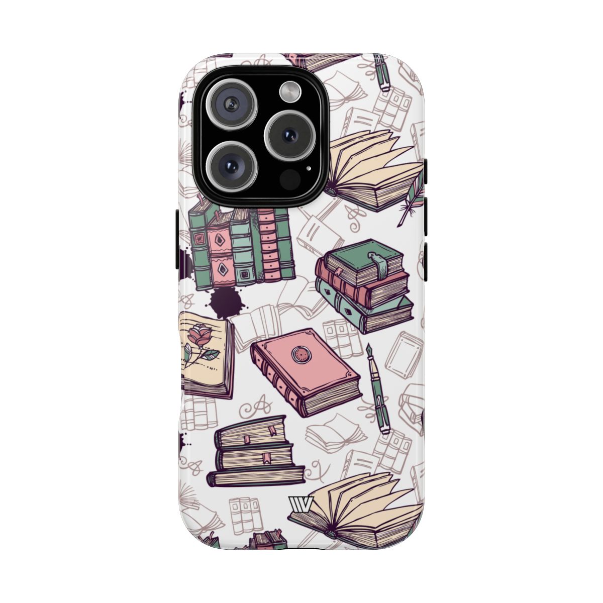 Tough Phone Case Impact Resistant Dual-layer Protective - BOOK LOVER