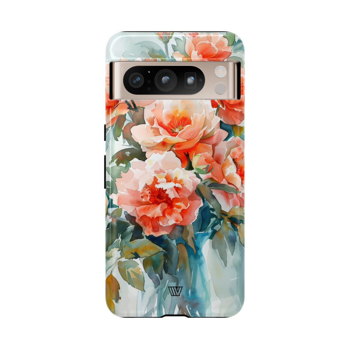 Tough Phone Case Dual-Layer Impact Resistant PEONY DREAMS