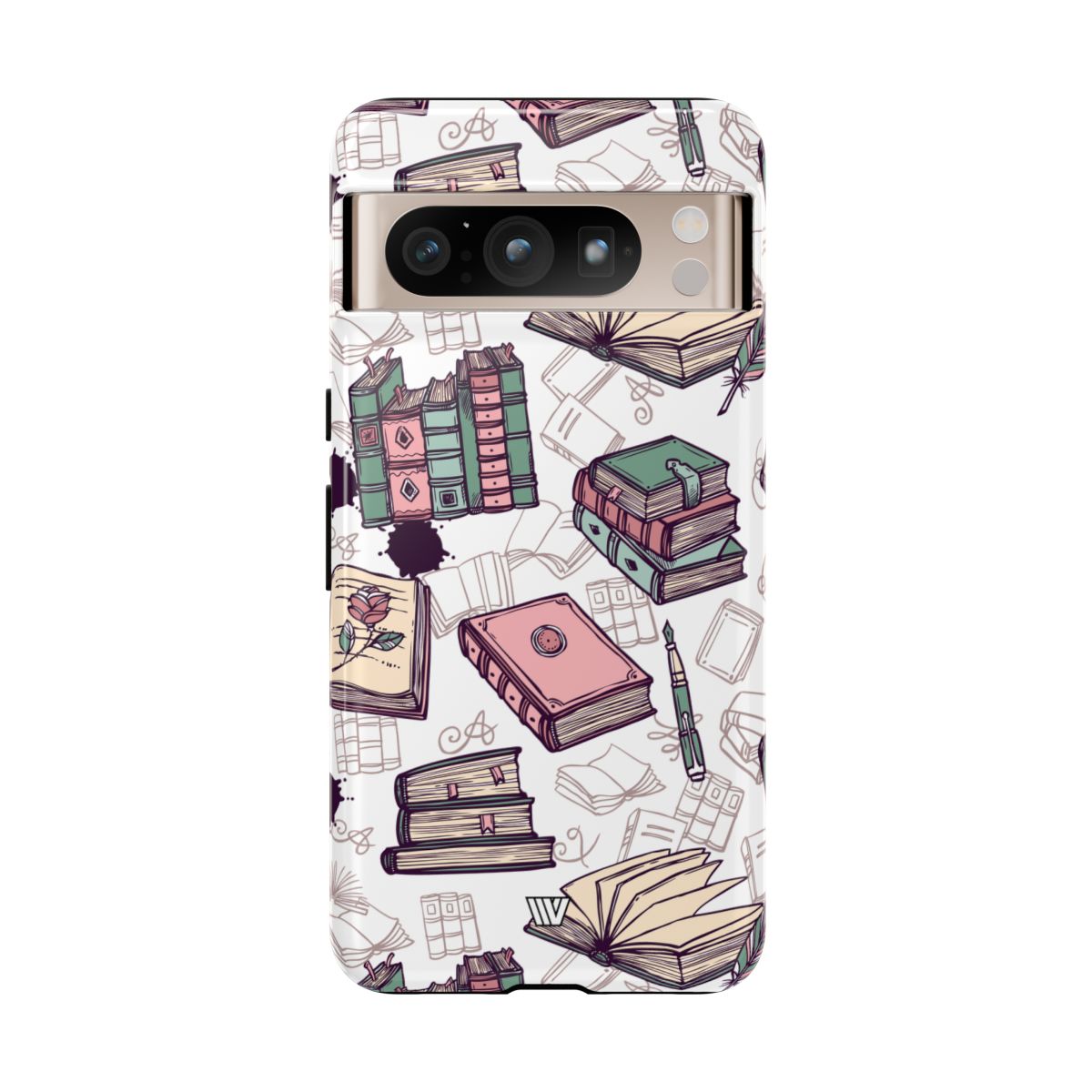 Tough Phone Case Impact Resistant Dual-layer Protective - BOOK LOVER