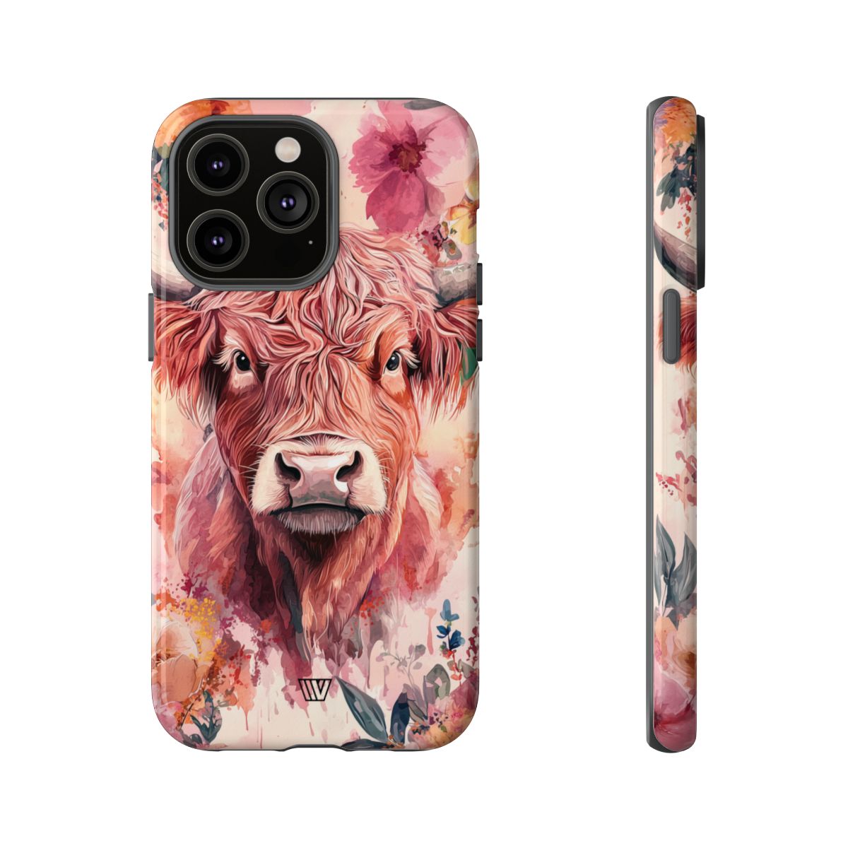 Tough Protective Phone Case Dual-Layer HIGHLAND COW