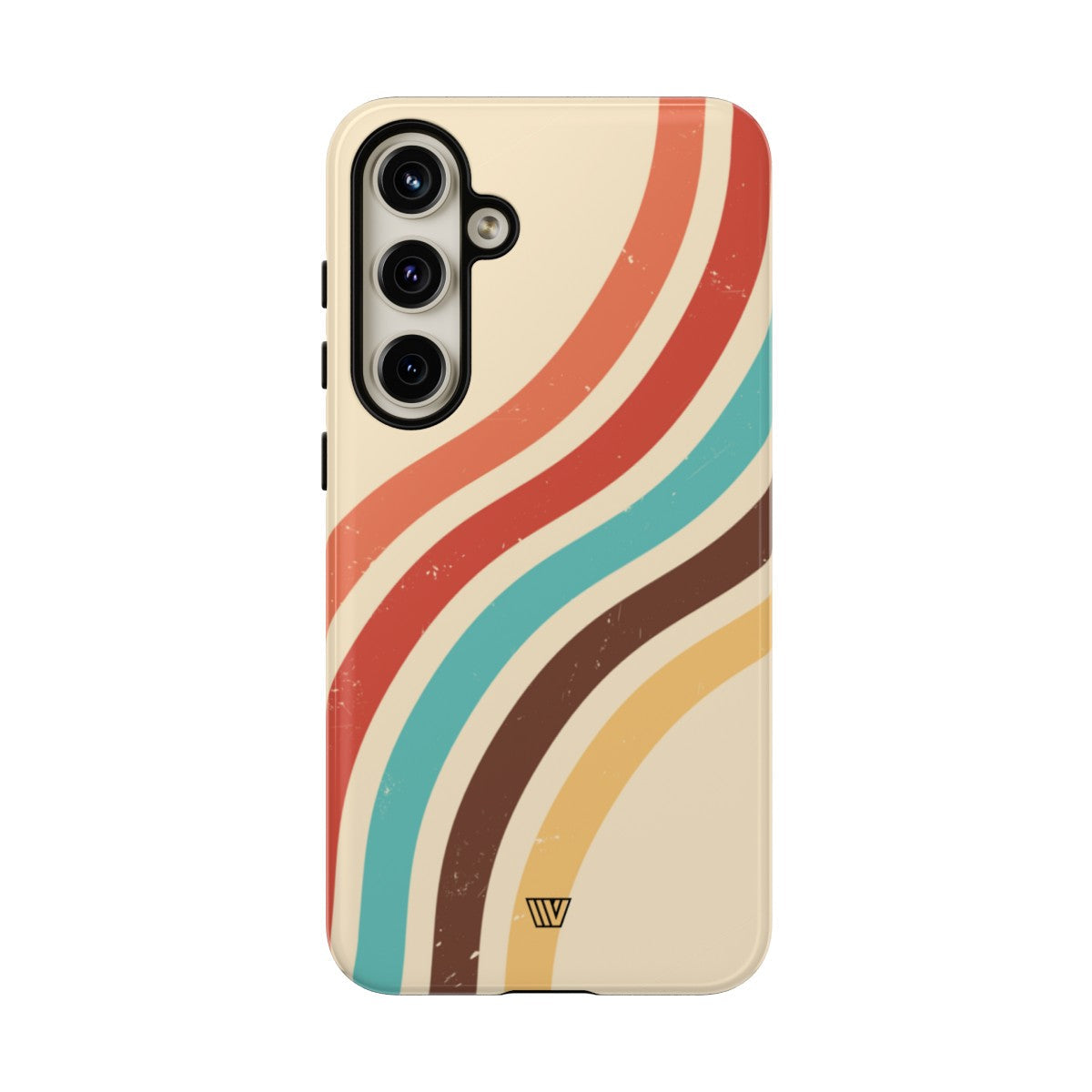 Vintage Stripe Tough Durable Phone Case