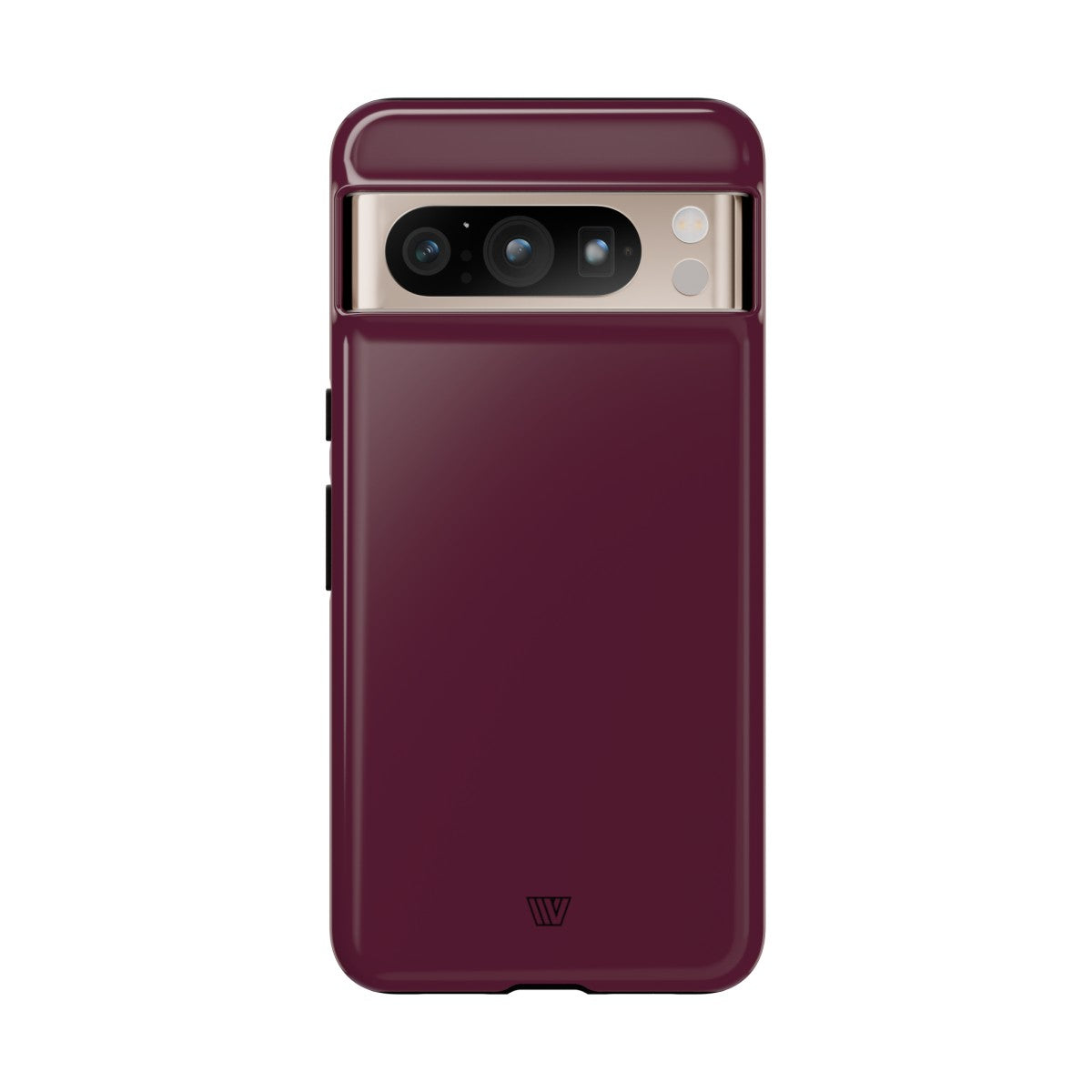 Tough Phone Case Wine Berry Protective Dual-Layer Polycarbonate Shell