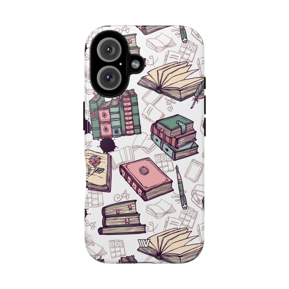 Tough Phone Case Impact Resistant Dual-layer Protective - BOOK LOVER