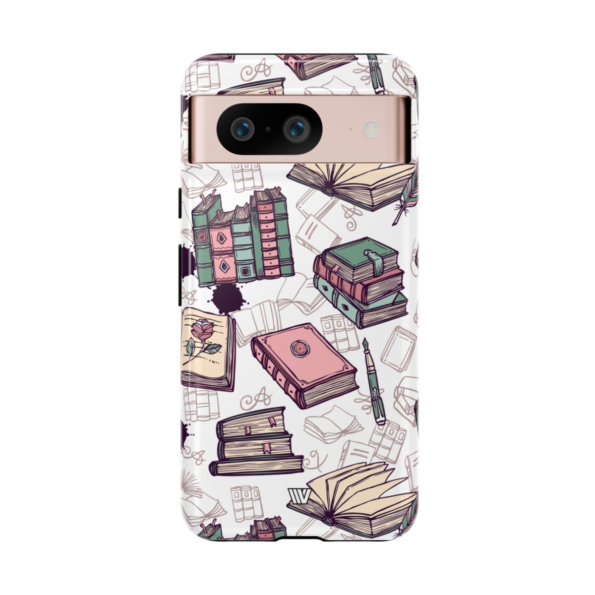 Tough Phone Case Impact Resistant Dual-layer Protective - BOOK LOVER