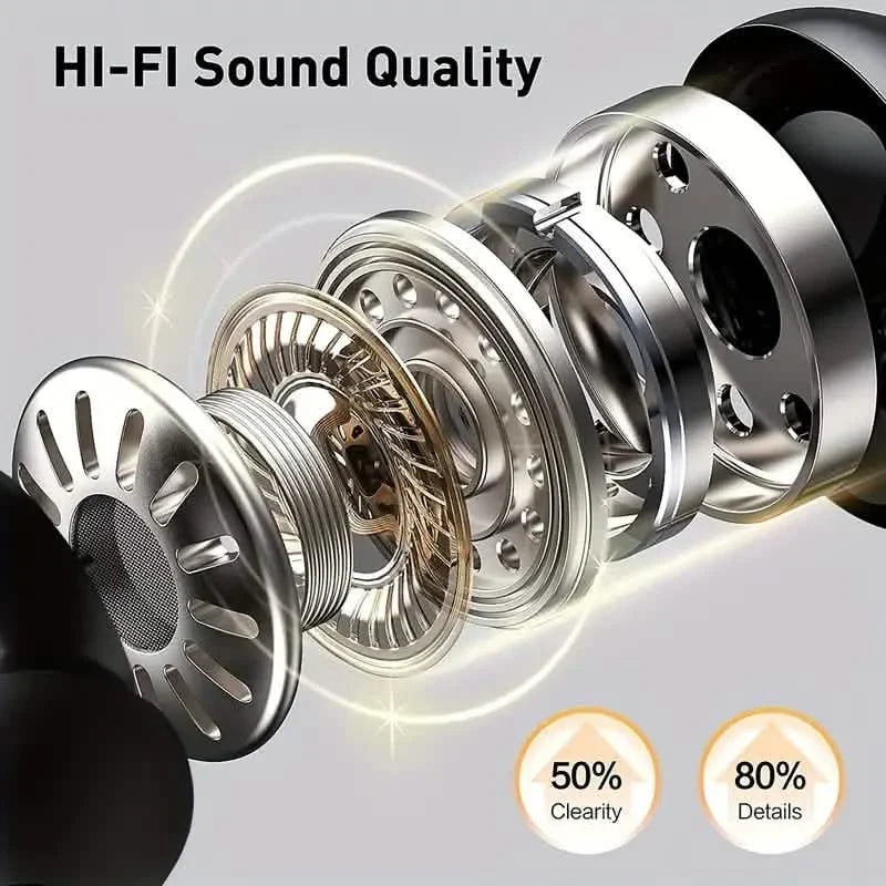 In-Ear Headphones Noise Cancelling Mic Sport Earhook LIFEBEE