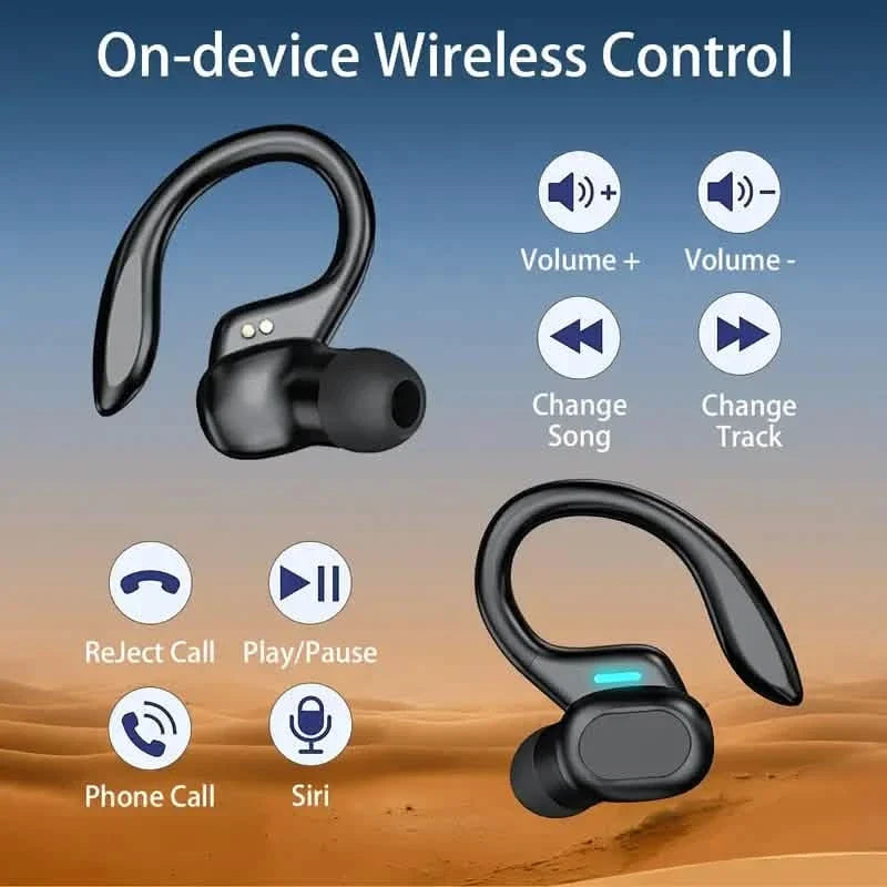 In-Ear Headphones Noise Cancelling Mic Sport Earhook LIFEBEE