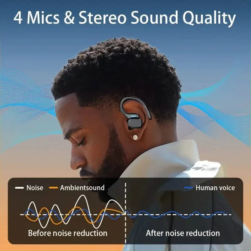 In-Ear Headphones Noise Cancelling Mic Sport Earhook LIFEBEE