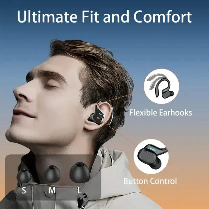 In-Ear Headphones Noise Cancelling Mic Sport Earhook LIFEBEE