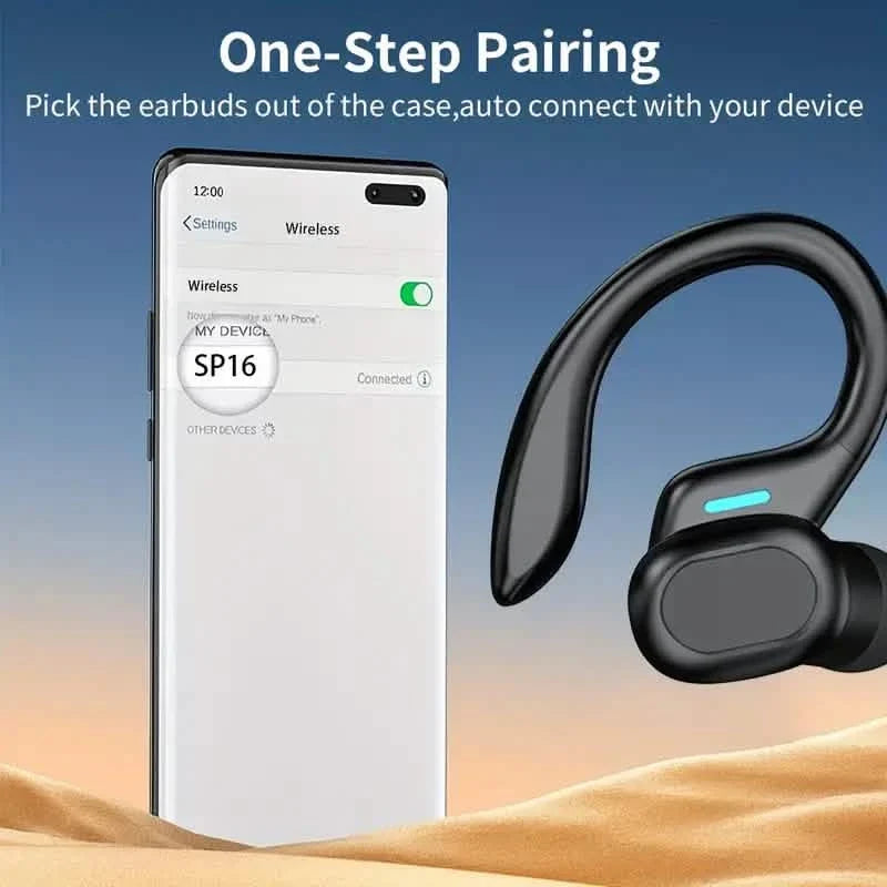 In-Ear Headphones Noise Cancelling Mic Sport Earhook LIFEBEE
